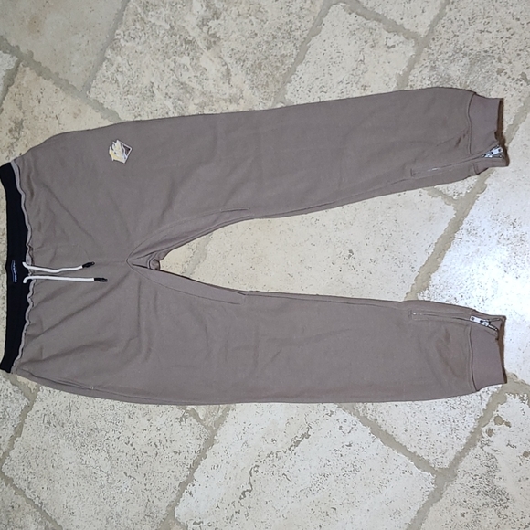 Pink+Dolphin Light Brown Sand Jogger Sweat-Pants Size XXL MEN'S - Picture 1 of 9